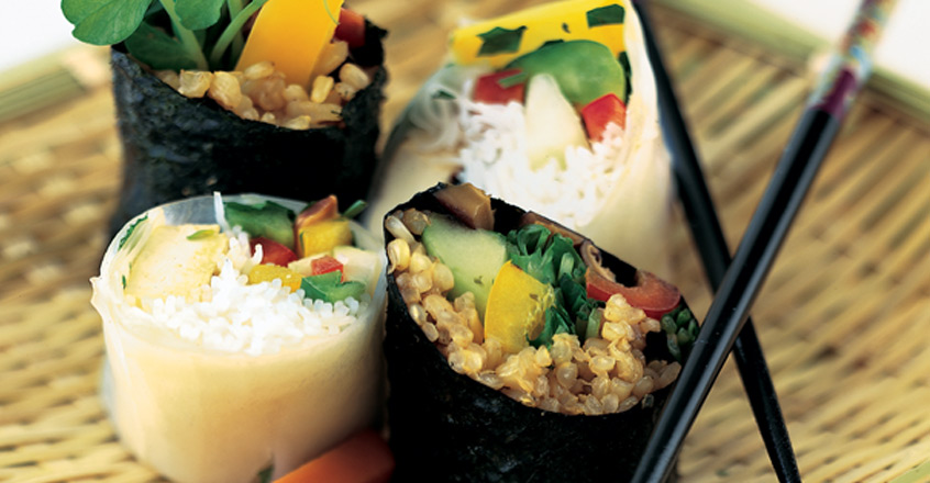 Crystal Rolls - Vegan Sushi Recipe