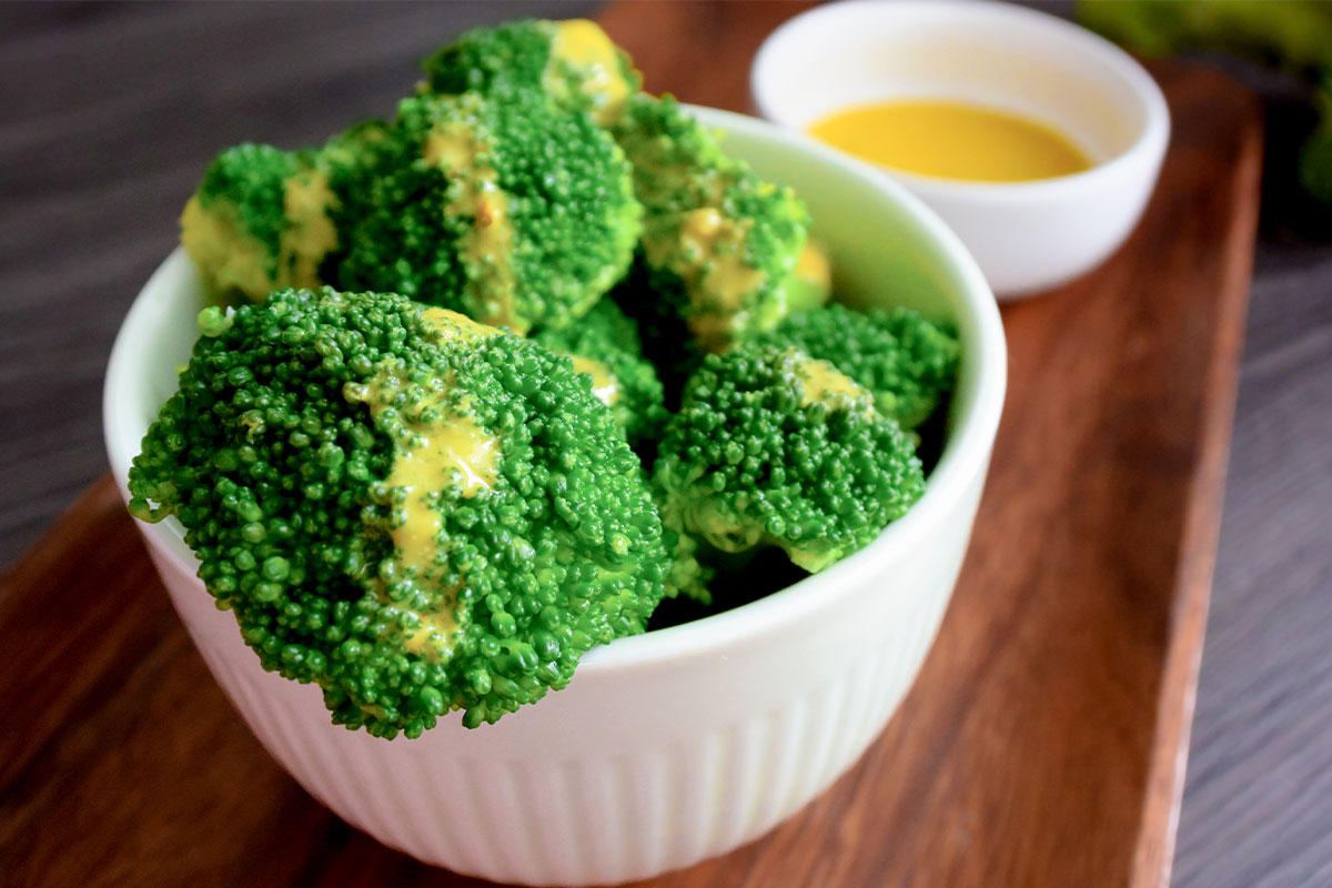 Broccoli With Mustard Sauce Center for Nutrition Studies