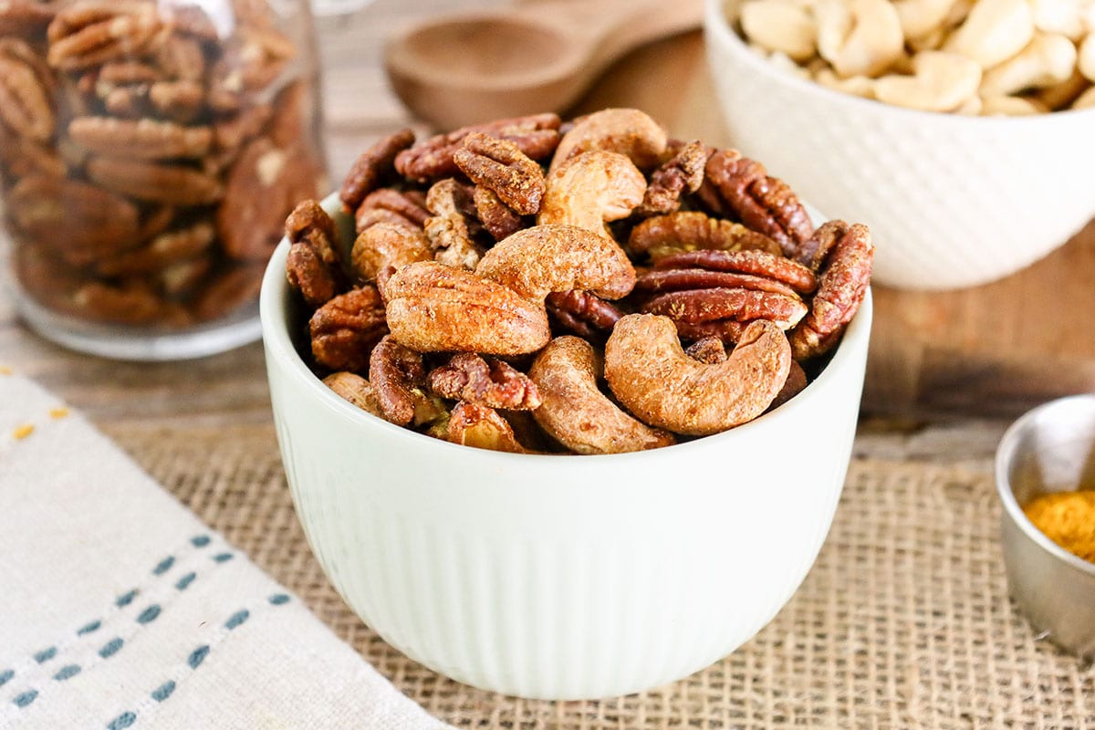 Spicy Cashews and Pecans Center for Nutrition Studies