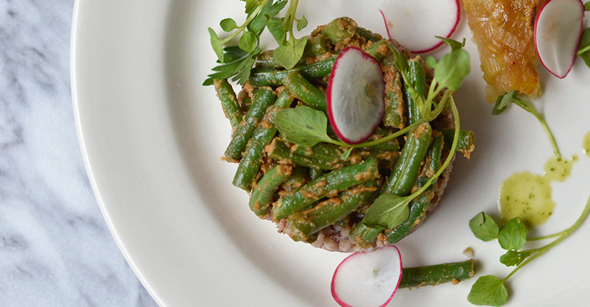 Tahini String Beans Plant-Based Recipes