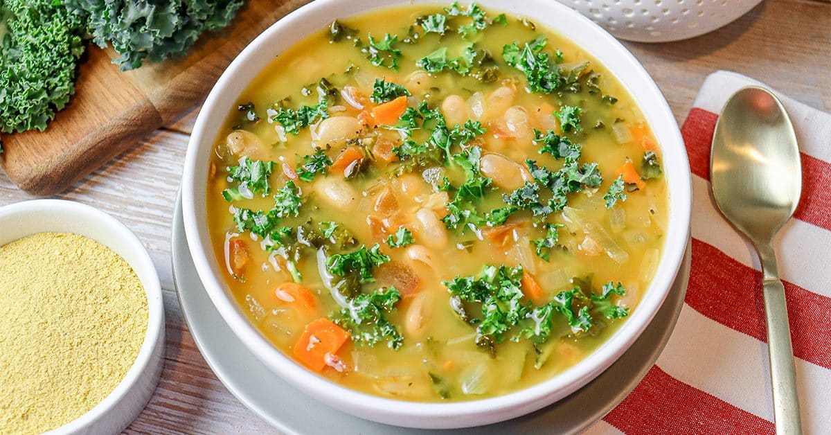 Cavolo Nero: Kale and White Bean Soup