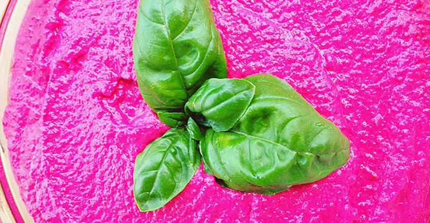 Roasted Beet Hummus Recipe