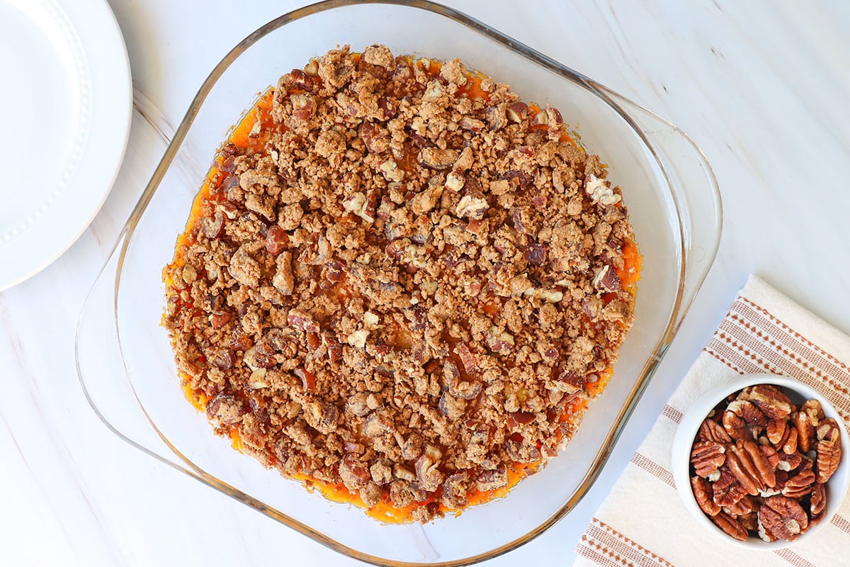 Pineapple sweet potato casserole