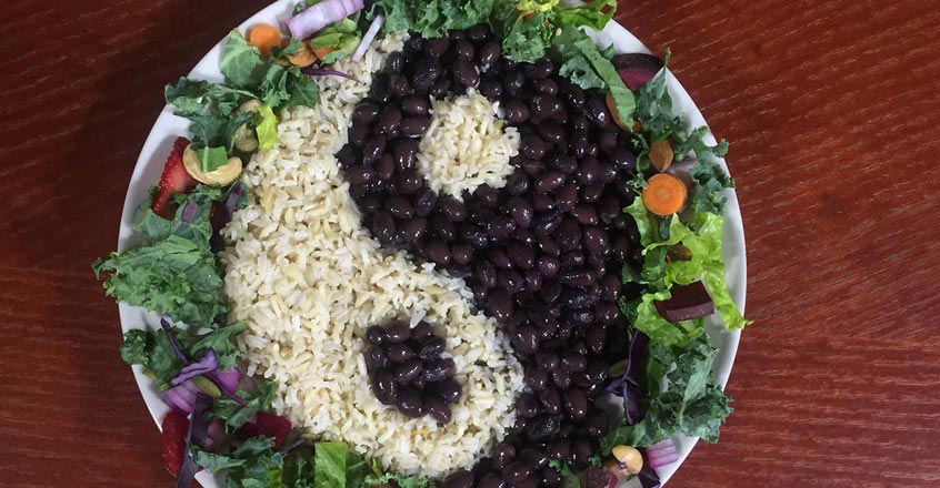 Brown Rice and Beans