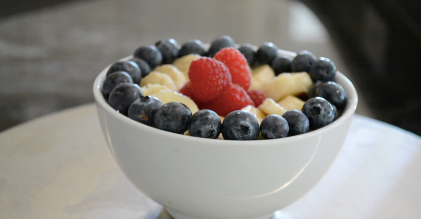 Dairy Free Oatmeal Bowl - #foodbyjonister