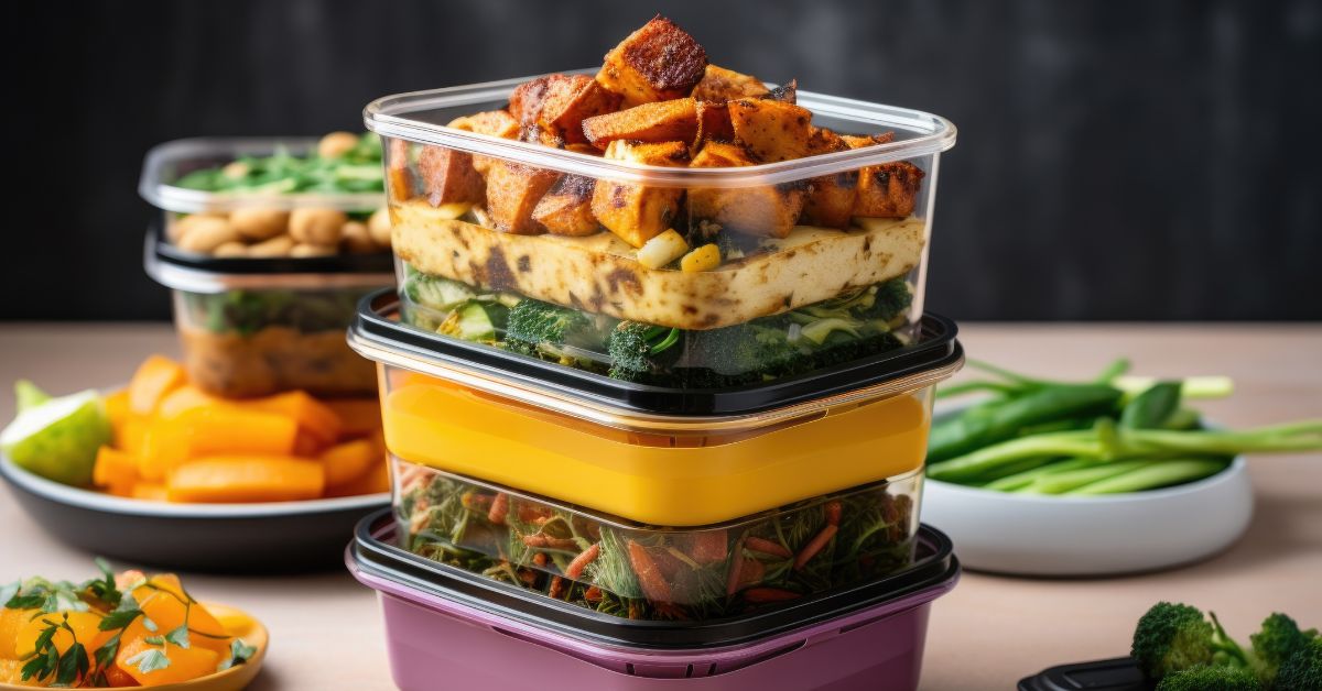 Glass Lunch Box for Office Kids Student Meal Prep Containers