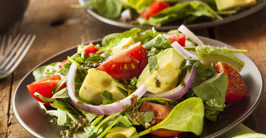 Ensalada característica de Amy