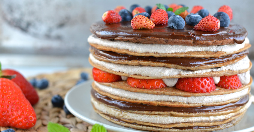 Torta de panqueques