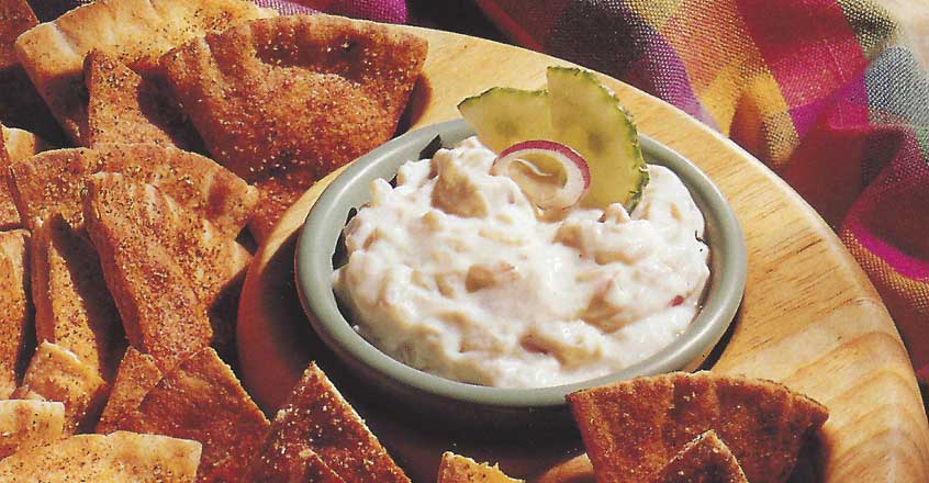 Dip de pepino cremoso