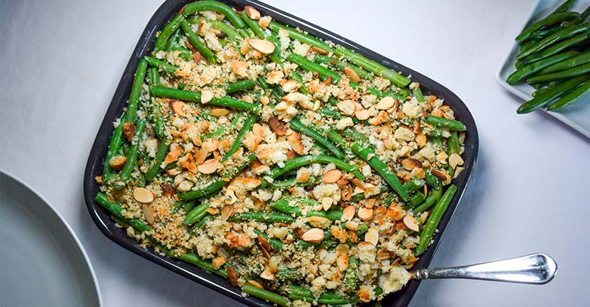 Healthy Green Bean Casserole