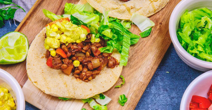 Easy Vegan Lentil Tacos