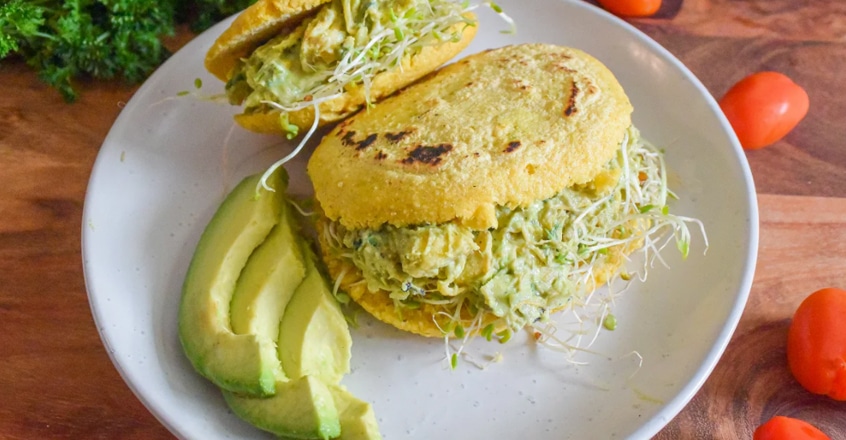 Arepa reina pepiada