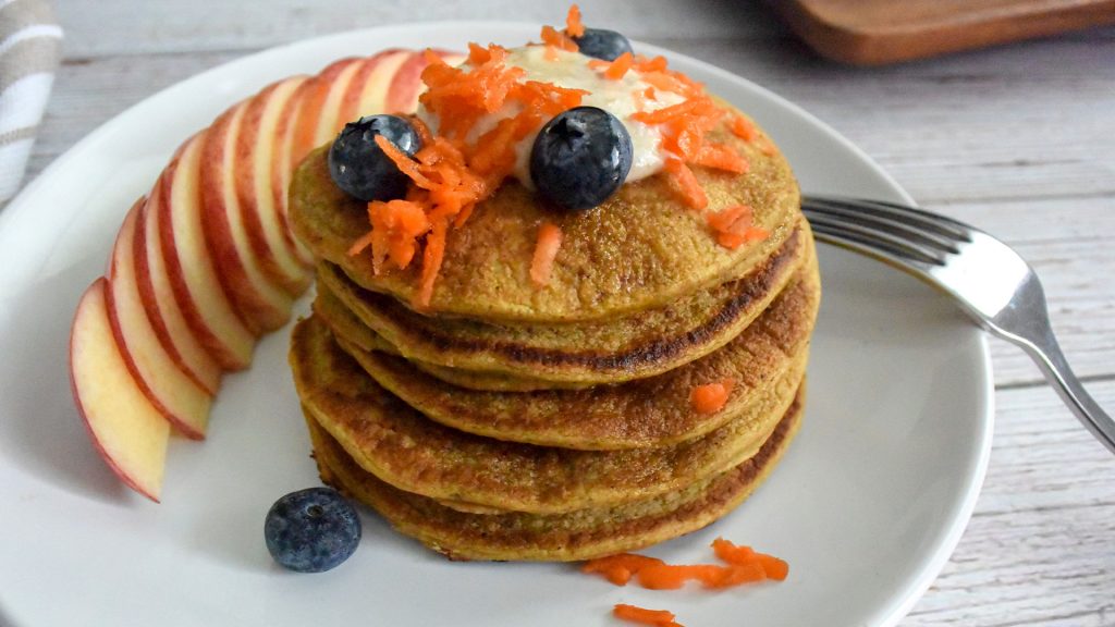 Panqueques de zanahoria y avena Centro de Estudios en Nutrición