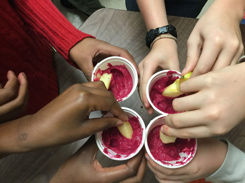 Farm to Fork Beet Hummus