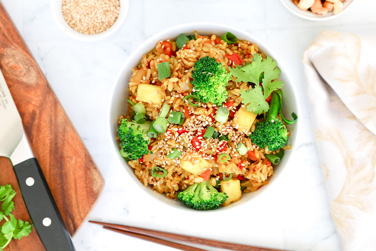 Thai Pineapple Fried Rice Center for Nutrition Studies