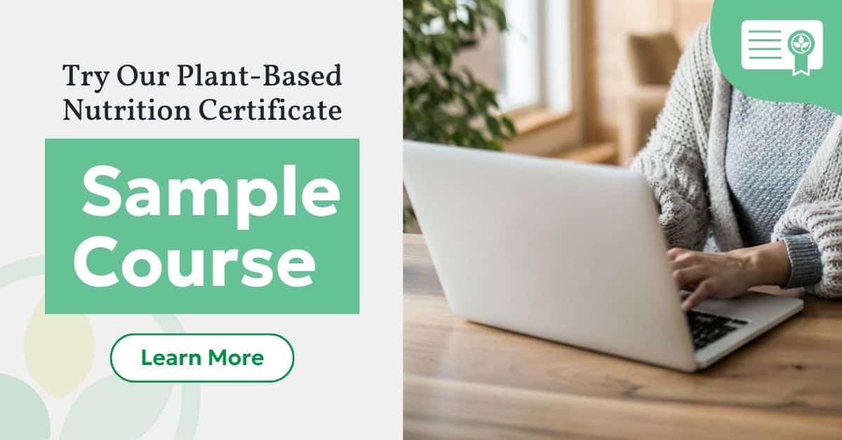 Plant-Based Nutrition Certificate